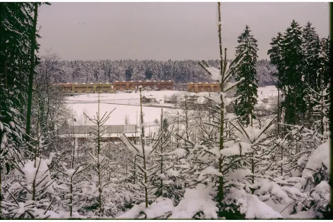 Siedlung Rüteli im Winter
