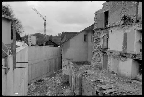 Sonnenbergstrasse bei Hotel Pfauen