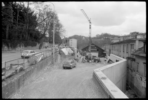 Sonnenbergstrasse bei Hotel Pfauen