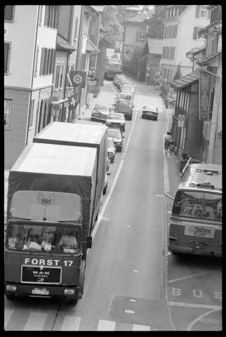 Verkehrssituation an der Sonnenbergstrasse