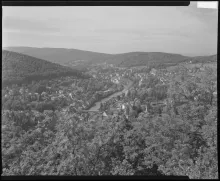 Baden und Ennetbaden: Blick vom Geissbergkänzeli