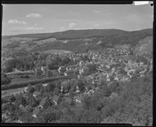 Baden und Ennetbaden: Blick vom Schartenfels