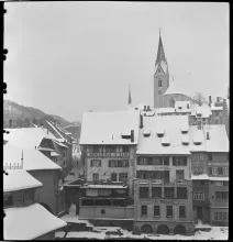 Winterliches Haldenquartier