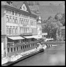 Hotel Limmathof, von Limmat her