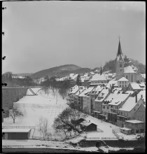 Winterliches Haldenquartier