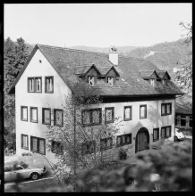 Haus Missione Catholica, ehemaliger Standort des Hotels Pfauen