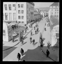 Fabrikschluss am Mittag bei BBC Baden