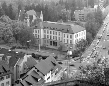 Schulhausplatz und Altes Schulhaus Baden