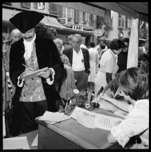 Weite Gasse, historischer Markt