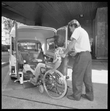 Ennetbaden, Pro Infirmis-Taxi